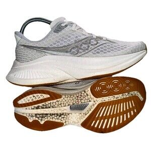 Women's Saucony Endorphin Speed 5 Running Shoes Size 7 White Gum S11007-10
